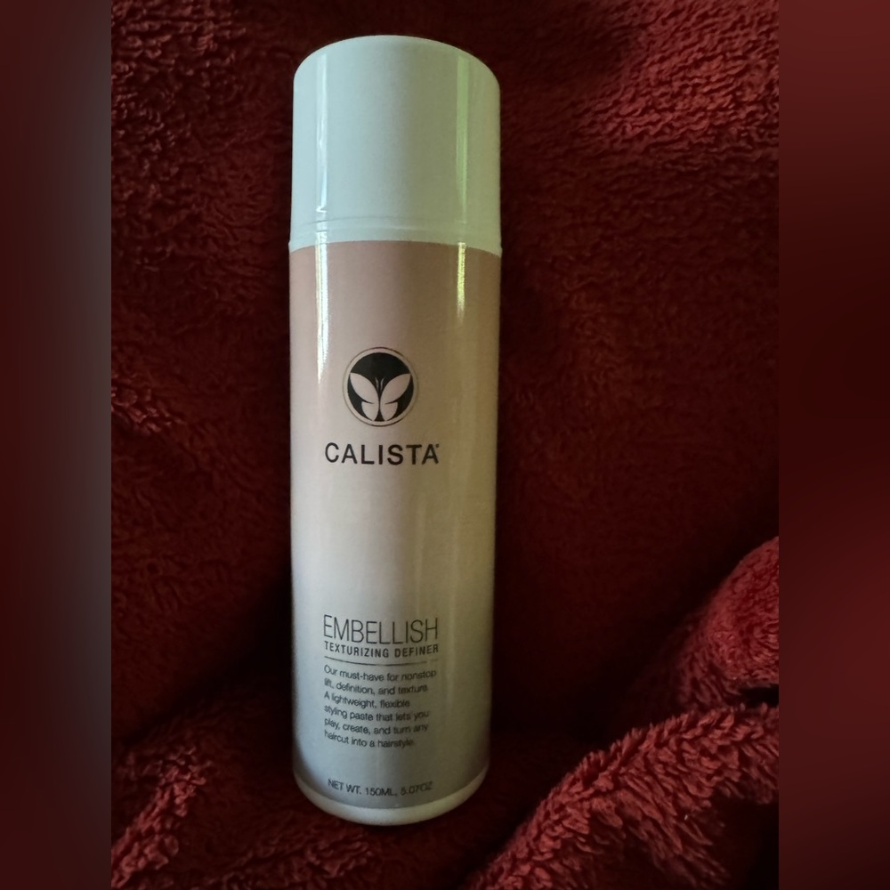 CALISTA Embellish Texturizing Definer - Light Pink Bottle